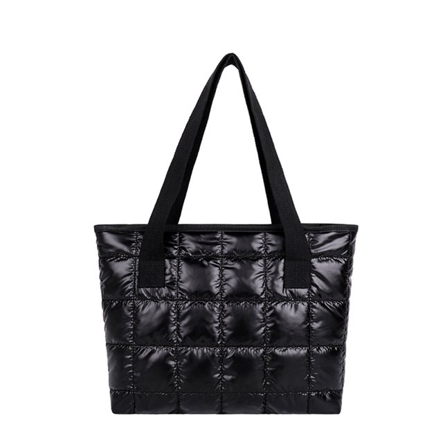 Bolsos de hombro de tela Moda femenina Bolsos de mano de color sólido Gran capacidad
