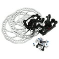 thumbnail image 2 of Miangastore 1 Pair of Mechanical Bike Disc Brake Front & Rear Disc Rotor Brake Kit for Mountain, 2 of 6