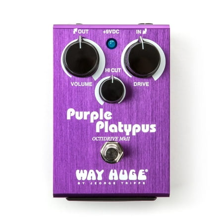 Electronic Hi Hat Pedal - Way Huge WHE800 Purple Platypus Octidrive MkII Guitar Effect Pedal with Hi-Cut Control