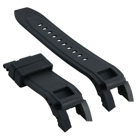 24MM RUBBER STRAP BAND FOR INVICTA S1 0893-0894-0895-0896 WATCH RUSSIAN BLACK