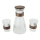thumbnail image 5 of Juego De Jarra Y Vaso De Agua Junto A La Cama, Jarra De Agua Para Mesita De Noche, Vidrio De Borosilicato Alto, Multiusos, 1600 Ml, 300 Ml, Para Jugo De Café Para El Hogar, 5 of 7