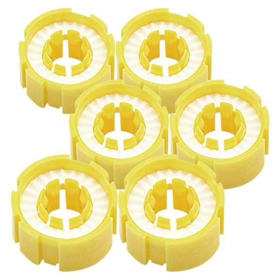 OUNONA 6pcs Inflatable Life Jacket Bobbin Replacement Automatic Inflator Life Vest Accessories Ideal For Boating Fishing And Diving