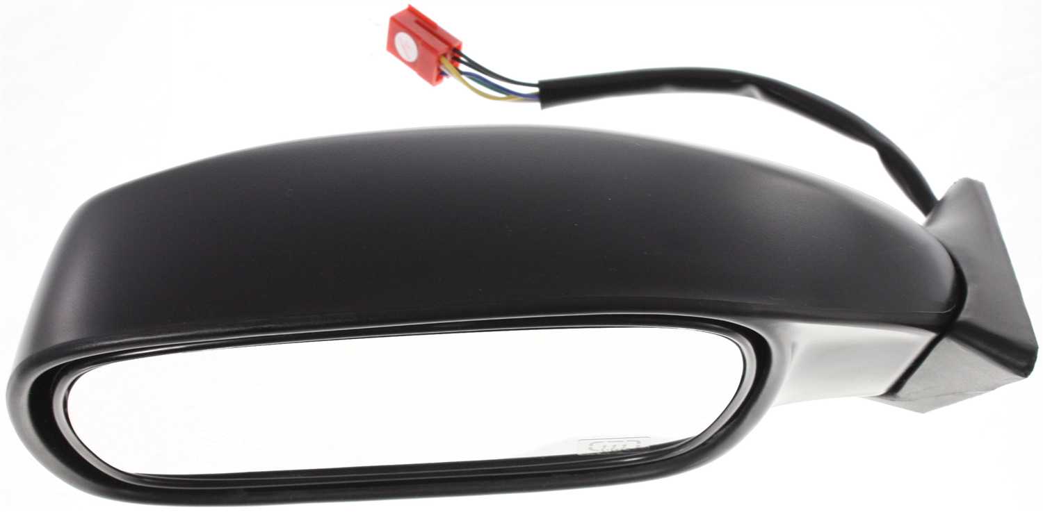 Mirror Compatible With 1997-2001 Jeep Cherokee Left Driver Side Heated Textured Black Kool-Vue