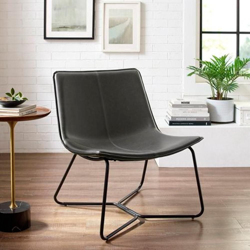 Heavenly Collection Black Accent Chair