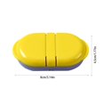 thumbnail image 3 of ¡Oferta de liquidación de Kyusrd! Nuevo dispensador portátil sellado de vitaminas, organizador de 6 compartimentos con caja de vitaminas y utensilios de cocina de plástico a prueba de humedad., 3 of 6