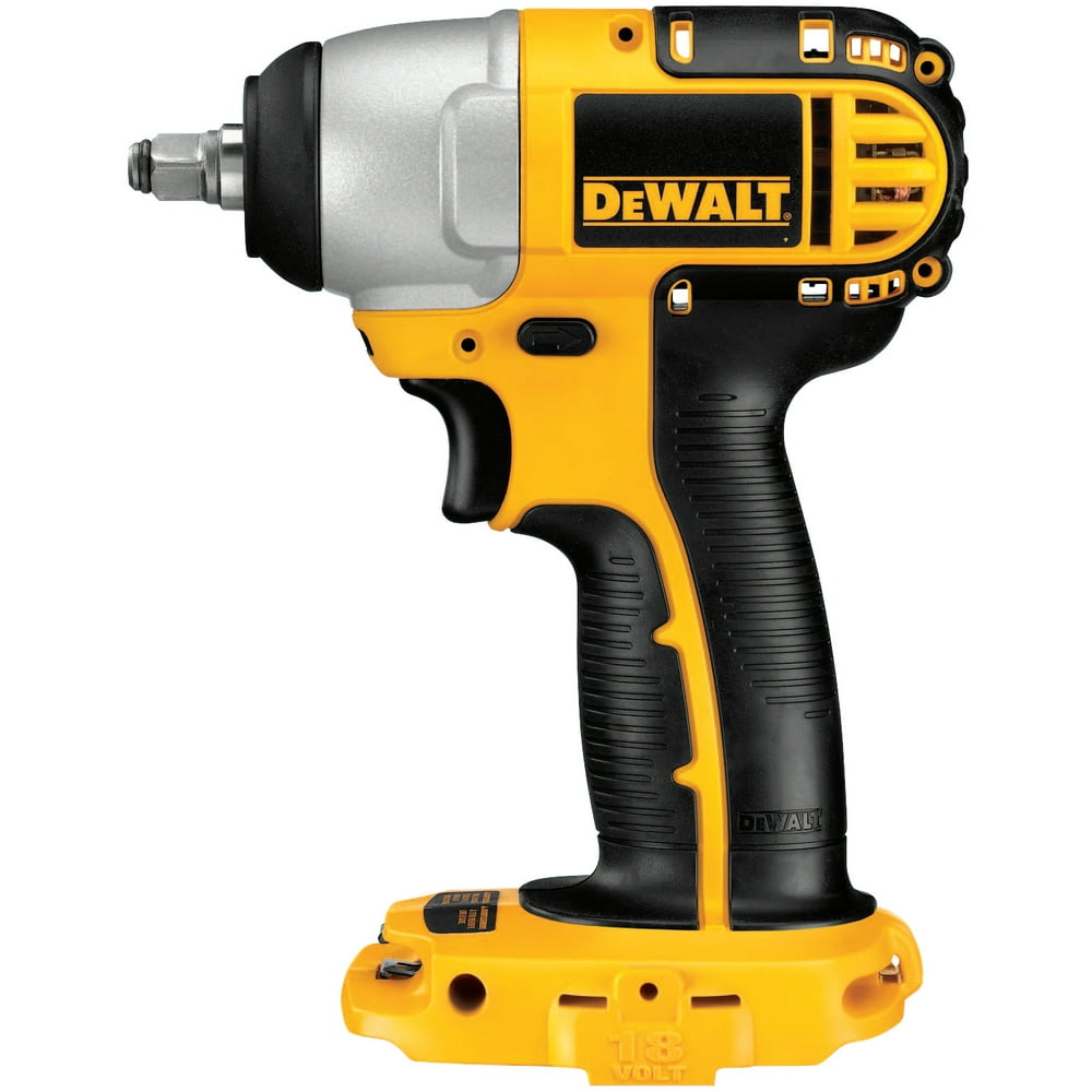 DeWalt DeWalt Cordless Impact Wrenches, 3/8 in, 18 V, 2,400 rpm, Tool