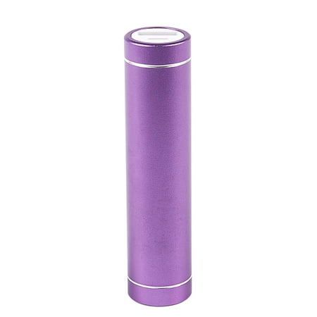 

2600mAh Portable External USB Bank Box Battery Charger For Mobile Phone(Without Battery) Color:Purple