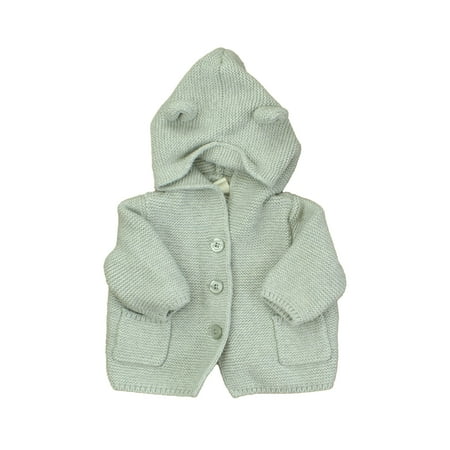 

Pre-owned Gap Unisex Grey Cardigan size: 0-3 Months