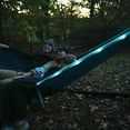 thumbnail image 5 of Equip Illuminated Nylon Camping Travel Hammock, 2 Person, Blue & Dark Blue, 5 of 10