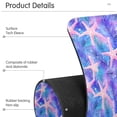 thumbnail image 4 of Yayeee Faucet Mat for Kitchen Sink 14.7" Diatomite Long Splash Guard Pad, Pink Starfish Pattern, 4 of 7