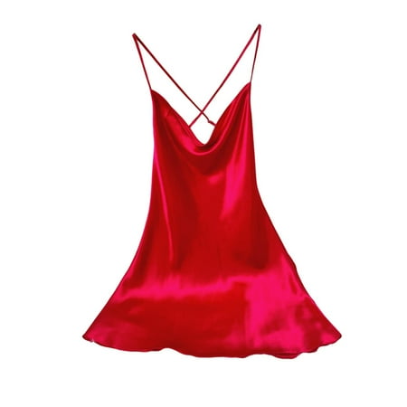 GHSOHS Robes for Women Robe Women s Lingerie Spring and Summer Solid Nightgown Lace Side Sexy Nightgowns Homewear Medium Ladies Dresses Sleepwear Sleepshirt Robe Pajamas