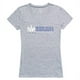 W Republic Vêtements 520-147-H08-03 Seton Hall Université Femmes Tee-Shirt - Heather Gris&44; Grand – image 1 sur 1