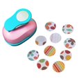 thumbnail image 1 of Embossing Machine Stamp Shape Craft Punch Round Hole Punch Toothed Puncher, 1 of 8