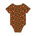 thumbnail image 2 of Daiia Autumn Leaves Printed Unisex-Baby Short Sleeve Onesies Bodysuits Baby Climbing Clothes Soft and Comfortable Romper with Expandable Shoulder Design-2 Years, 2 of 8
