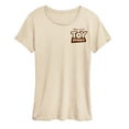 thumbnail image 2 of Toy Story - Sheriff Woody Show - Women's Short Sleeve Graphic T-Shirt, 2 of 4