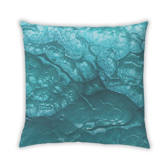 Ahgly Company Outdoor Square Contemporary Throw Pillow, 18 inch by 18 inch