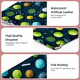 thumbnail image 4 of FeBohao 2 PCS Funny Cosmetic Shrapnel Bag Portable Makeup Toiletry Bags Change Vegan Leather Flat Large Organizer Soft Teen Lipsticks Custom Tote Must Train Bathroom Tennis, 4 of 6