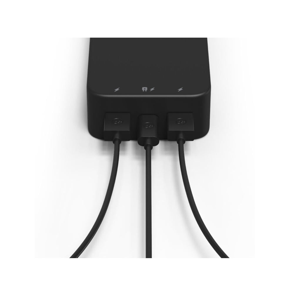Restored mophie Powerstation 2023 with PD Power Bank - 10 000 mAh Large Internal Battery (2) USB-A Port and (1) 20W USB-C PD Fast Charging Input/Output Port Travel-Friendly (Refurbished)