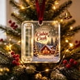 thumbnail image 4 of Christmas Cash Gift Holder Ornament, Clear Acrylic Roll Up Money Holder with Velvet Ribbon for Christmas Tree Holiday Gift Giving, 4 of 5
