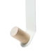 thumbnail image 2 of 5 piezas de ganchos para puerta de armario doméstico sin percha para , ganchos para abrigos, percha para toallas para el hogar, dormitorio, ropa, Blanco BLESIY Gancho de la puerta del gabinete, 2 of 3