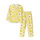 thumbnail image 1 of Balery Daisies Flowers Pijama para Hombre de Dos Piezas con Manga Larga, Conjunto de Dormir y Descanso Suave con Bolsillos-Medium, 1 of 7