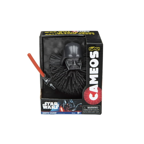 Koosh Cameos - Darth Vader - Star Wars - Tactile Fidget Ball Fan Gift Toy Collectible for Adults and for Kids, for Ages 8 Plus