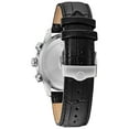 thumbnail image 2 of Bulova Men's Chronograph Watch, Black Leather Strap, 2 of 3