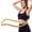 Yellow, variant on YIFAEUX Soft Spring Fitness Hoop for Adults Waist-friendly Design Portable Slimming Exercise Equipment Silent Full-Body Training at Home