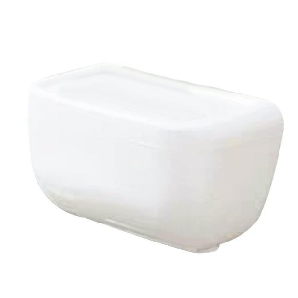 Soporte de caja de almacenamiento para papel tisú impermeable montado en la pared caja de almacenamiento de papel tisú Estuche de plástico para baño Inevent JJ24166-03