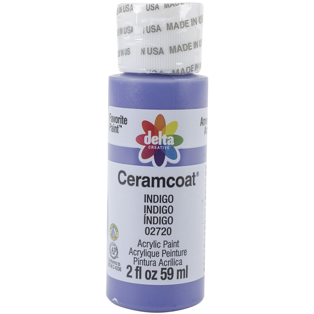 Ceramcoat Acrylic Paint 2ozIndigo