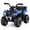 Blue, variant on Costway 6V Toddler Ride On Electric Car ATV with Lights & Music & USB Port Storage Box Toy Car Navy