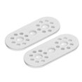 thumbnail image 1 of For Tetrix Hole Plate,2pcs 3 Hole Aluminum For Pitsco Tetrix Prime Robot Hole Plate Proven Performance, 1 of 8