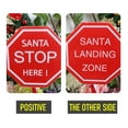 thumbnail image 4 of Birdeem Christmas Solar Parking Sign Outdoor Festive Led Decoration Octagonal Garden Light, 4 of 9