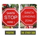 thumbnail image 4 of Xihbxyly Historia de La Navegación Letrero de Estacionamiento Solar Navideño, Decoración Festiva Led para Exteriores, Luz de Jardín Octogonal, 4 of 7
