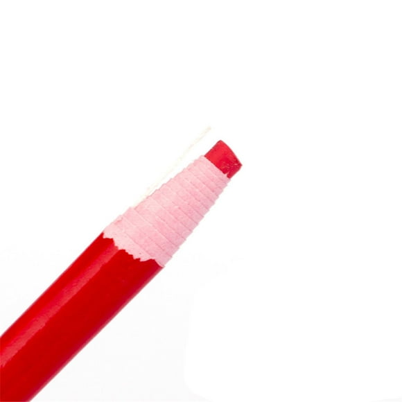 Bewildely Rotulador a medida para ropa, diseño de tela de costura, tiza, lápiz De coser rojo Bewildely HA6335-03