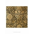 thumbnail image 2 of Goldberger, Jennifer 18x24 Black Ornate Wood Framed with Double Matting Museum Art Print Titled - Golden Damask III, 2 of 4
