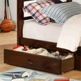 thumbnail image 5 of Bowery Hill Lit Superposé de Rangement Simple sur Simple en Bois, Noyer Foncé, 5 of 5