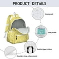 thumbnail image 4 of Lemon Backpack for School,Cute School Bag,Schoolbag with Adjustable Shoulder Straps & Padded Back,13.4"x11"x4.7", 4 of 6