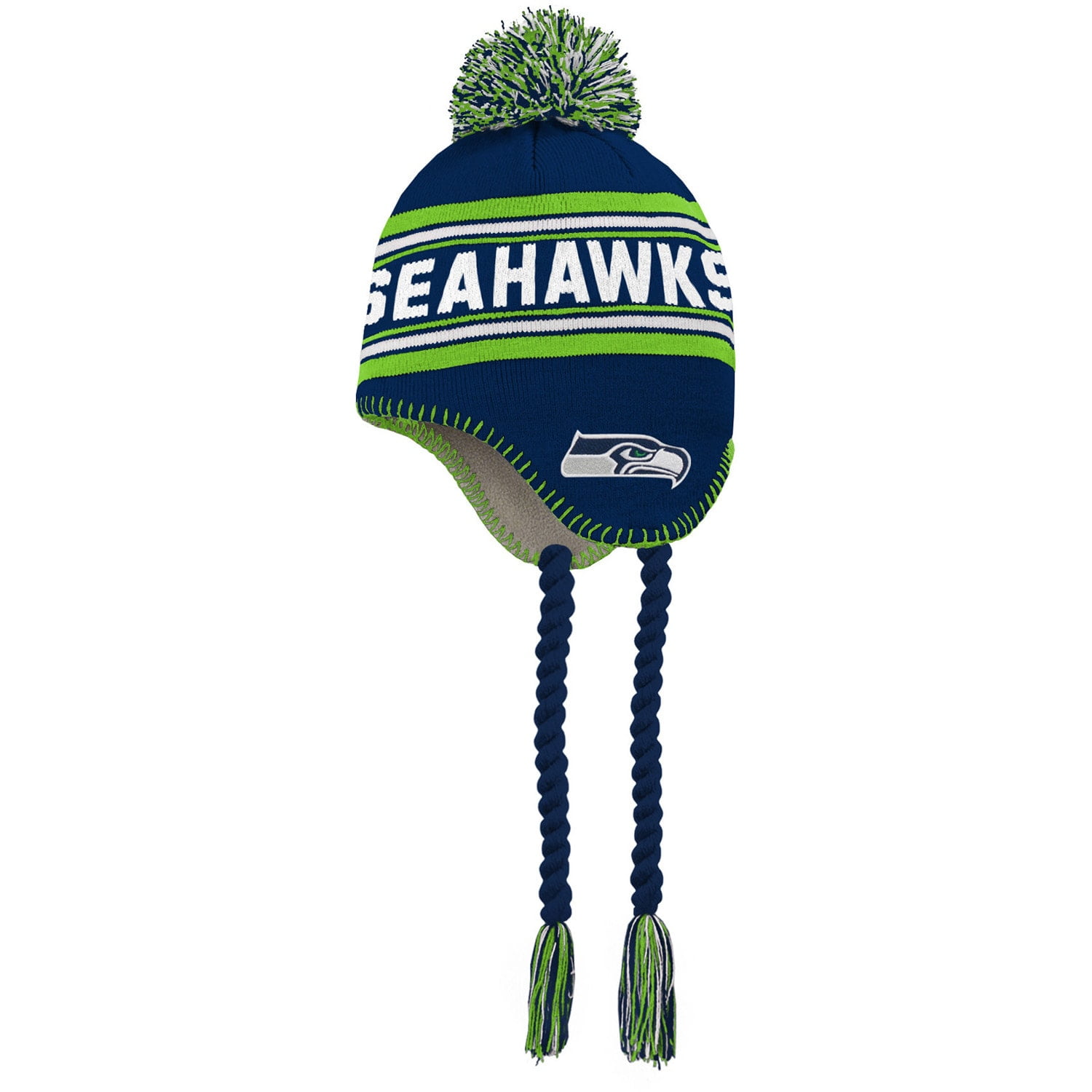 Preschool College Navy/Neon Green 