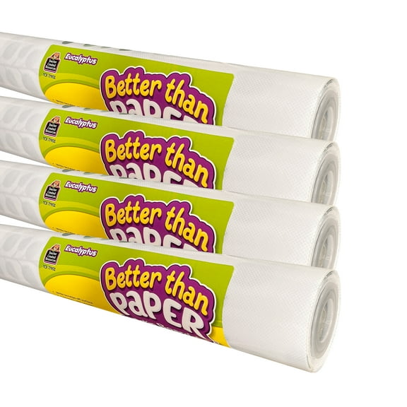 Teacher Created Resources Better Than Paper Bulletin Board Roll, Eucalyptus, 4-Pack