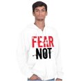 thumbnail image 5 of Fear Not Paint Splatter Christian Zip Up Hoodie Men's Women's Brisco Brands S, 5 of 6