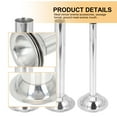 thumbnail image 2 of EeaseCA 4PCS Stainless Steel Vertical Type Sausage Funnel Stainless Steel Sausage Accessory, 2 of 7