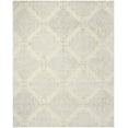 thumbnail image 2 of SAFAVIEH Glamour Georgene Damask Area Rug, Ivory/Silver, 8' x 10', 2 of 6