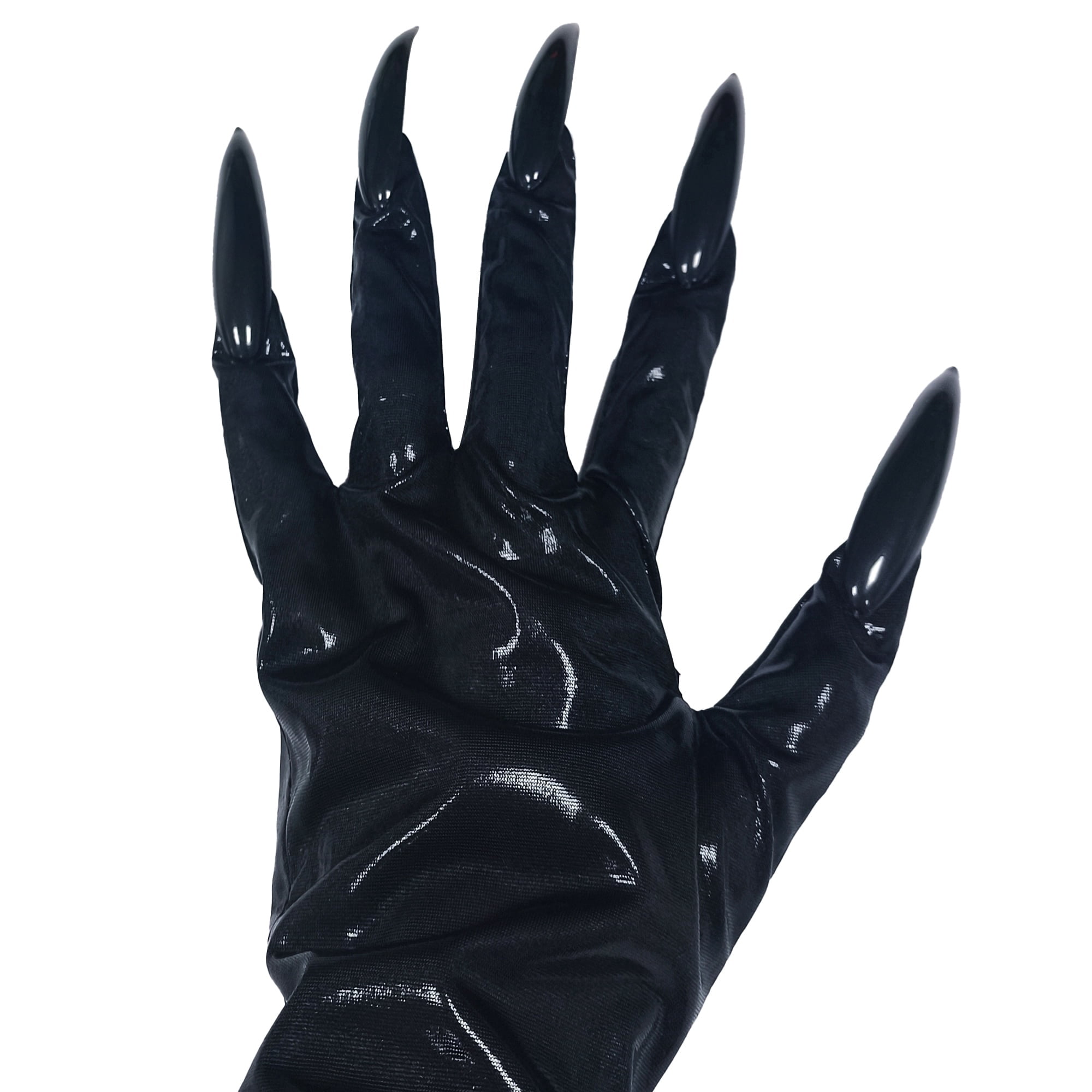 Claw Gloves Costume Accessory for Adults, Black, Halloween by Way To Celebrate