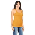 thumbnail image 2 of Women's Casual Ribbed Racerback Solid Stretch Cami Tank Top, 2 of 4