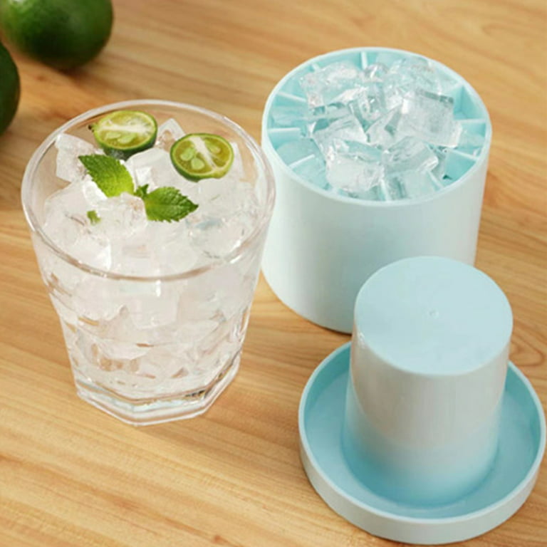  Thin Ice Cube Trays - Press-Type Ice Cube Cup, Easy