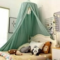 thumbnail image 1 of Imaginative Hideaway Bedding, Exquisite Kids Bed Canopy With Reading Nook Functionality For Private Space, Play Room Decor With Light Blocking Green Fabric, Easy To Assemble, 1 of 5