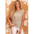 thumbnail image 1 of a.Jesdani Stylish Knit Top: Versatile Dolman Sleeves - Daily Chic, 1 of 8