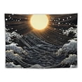 thumbnail image 5 of COMIO y Sun Tapestry Black Wall Hangding Cool Aesthetic Tapestry For Home Living Room Dorm Decor, 5 of 7
