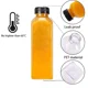 thumbnail image 5 of 10 botellas de plástico transparente vacías y portátiles de 60 ml a 500 ml para jugo, botellas de agua reutilizables, recipientes para jugos, batidos y leche con embudo, 5 of 5